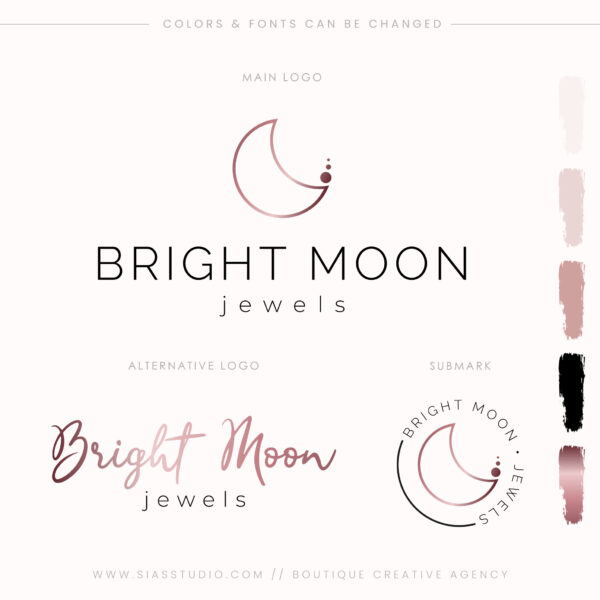 Sias Studio - Bright Moon Branding package