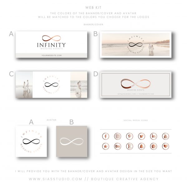 Sias Studio - Infinity Branding package Web Kit