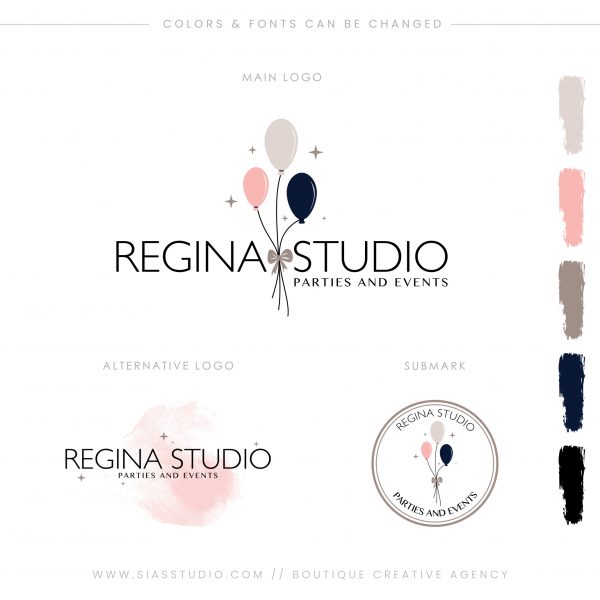 Sias Studio - Regina Studio Branding package