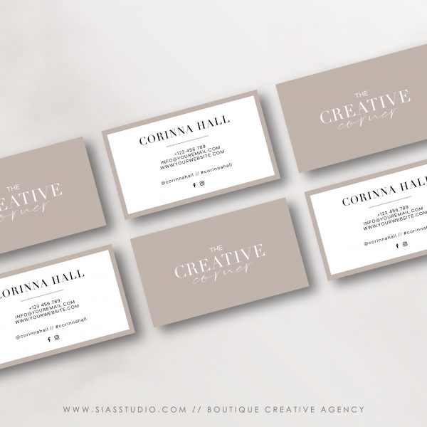 The Creative Corner - Business card