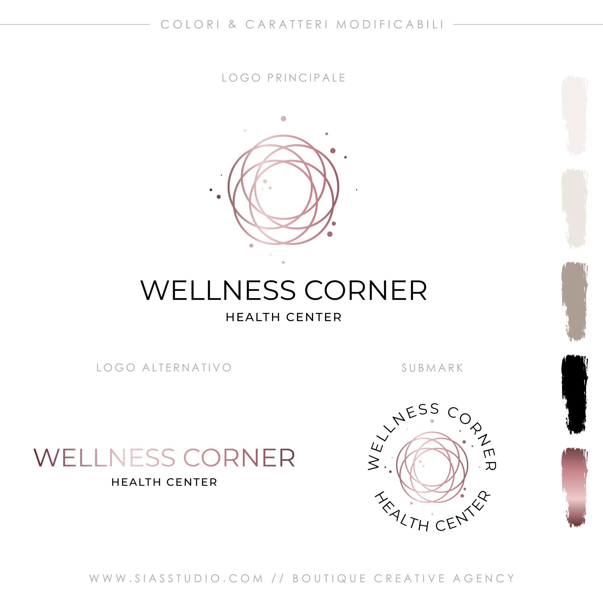 Wellness Corner - Pacchetto di branding