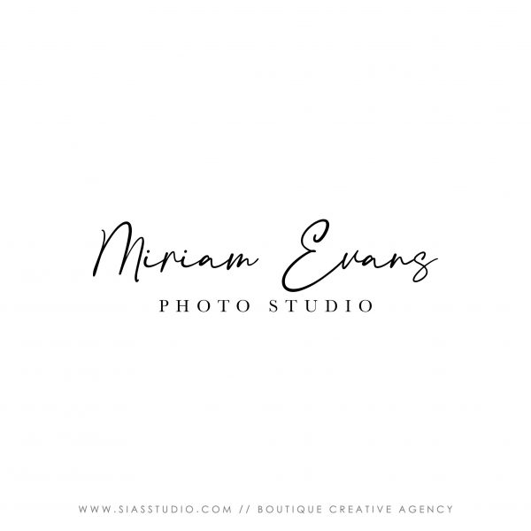 Miriam Evans - Logo design di fotografia