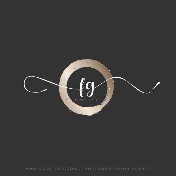 Sias Studio - Fiamma Grant Logo design versione chiara