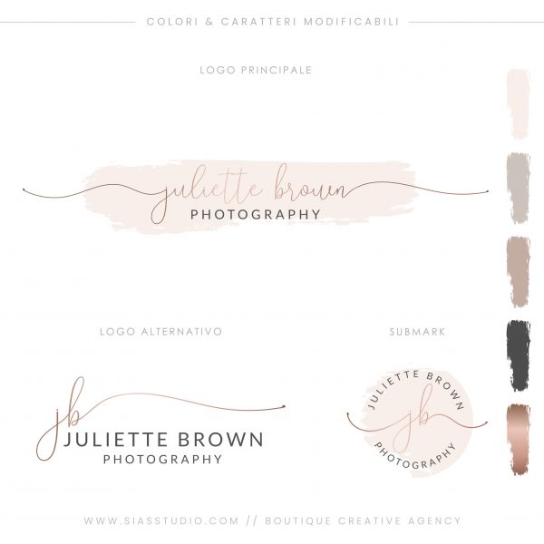 Juliette Brown - Pacchetto di branding