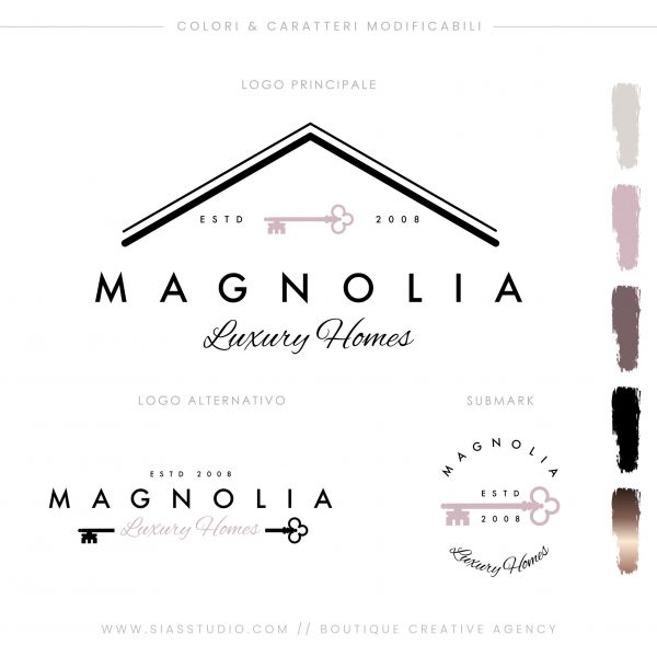 Magnolia - Pacchetto di branding