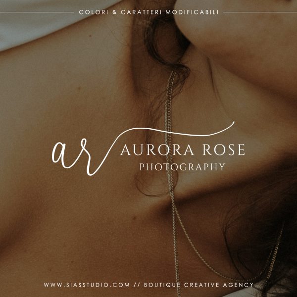 Aurora Rose - Logo design di fotografia