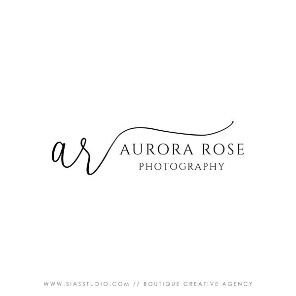 Aurora Rose - Logo design di fotografia