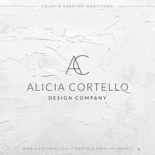 Alicia Cortello - Logo design