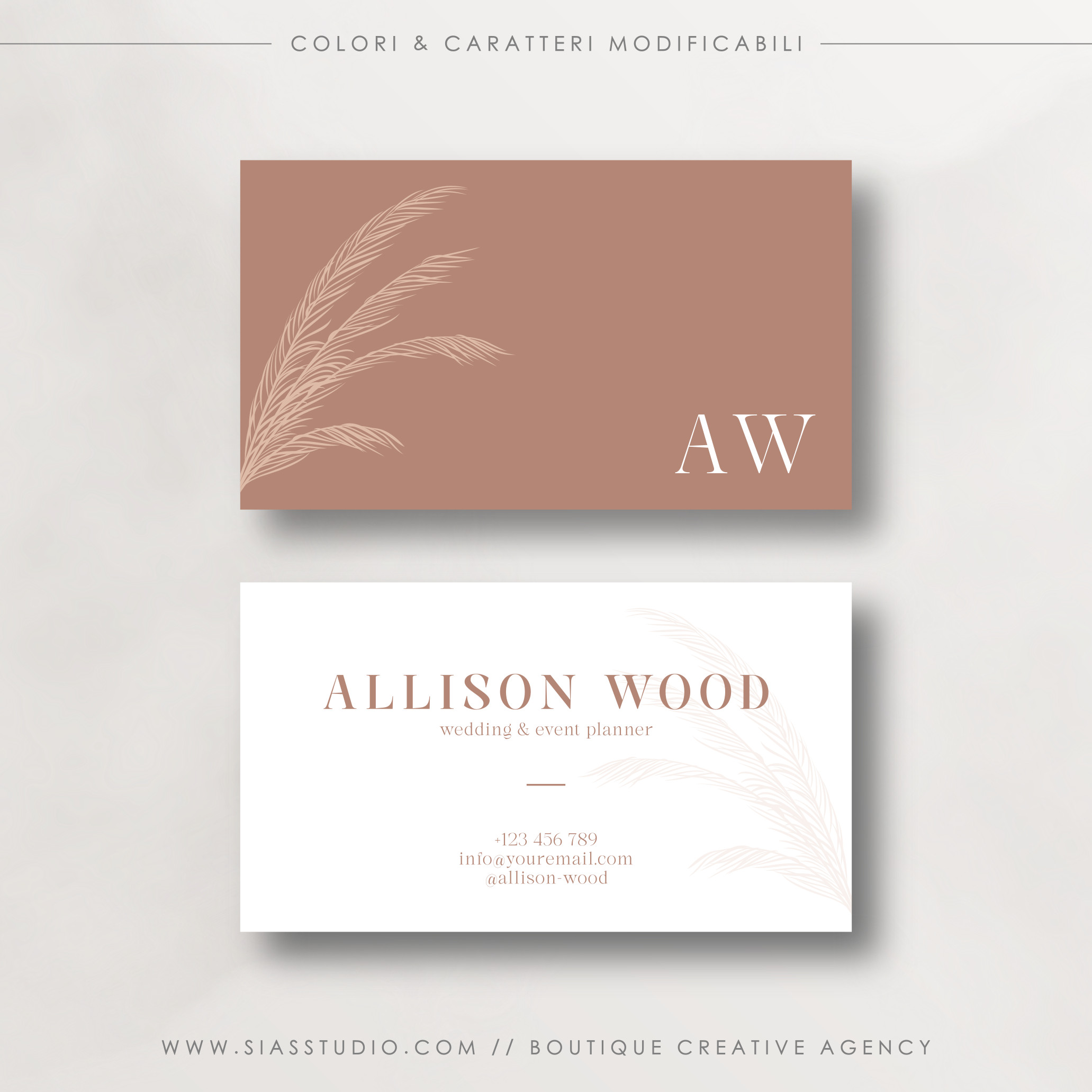 Allison Wood - Biglietto da visita