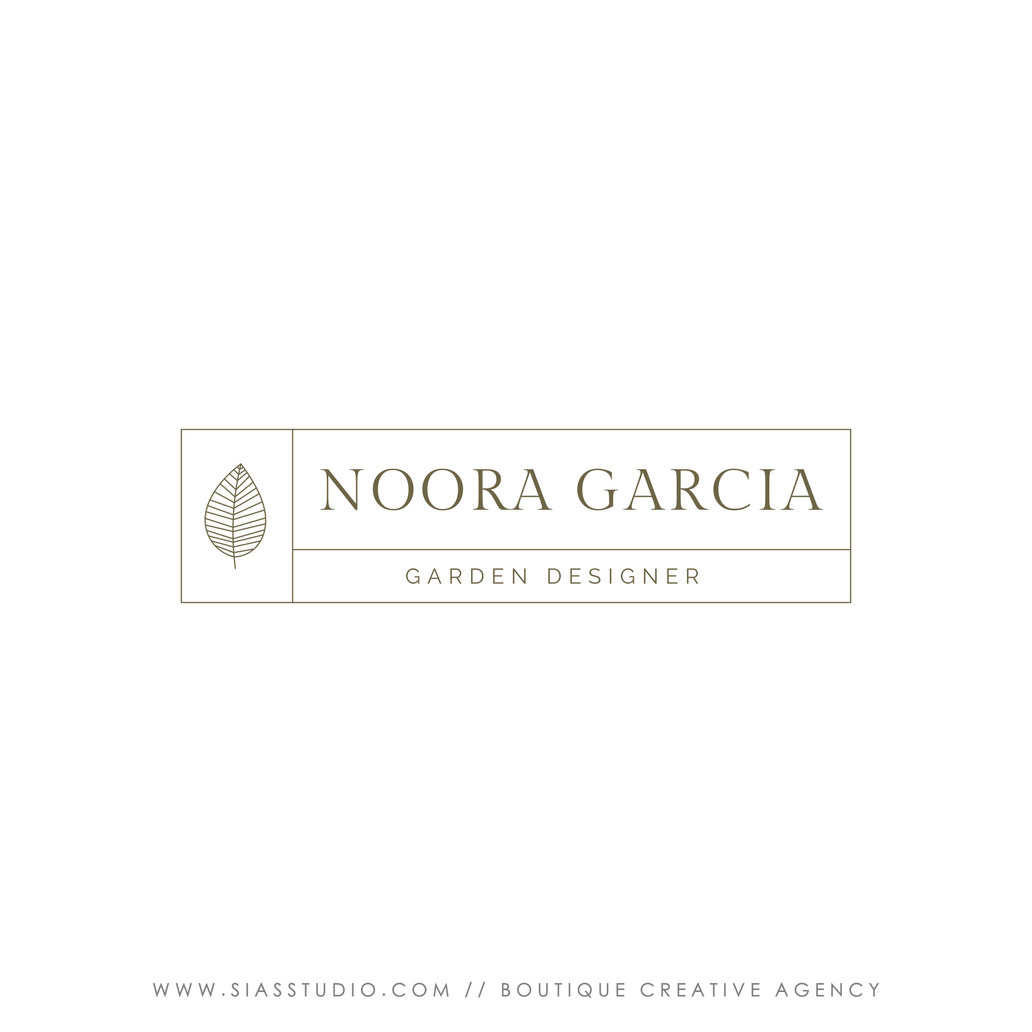 Noora Gracia - Logo design Versione colorata