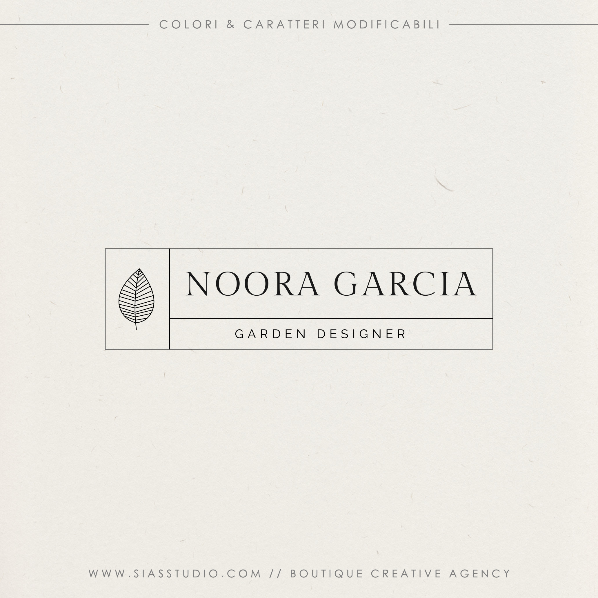 Noora Gracia - Logo design