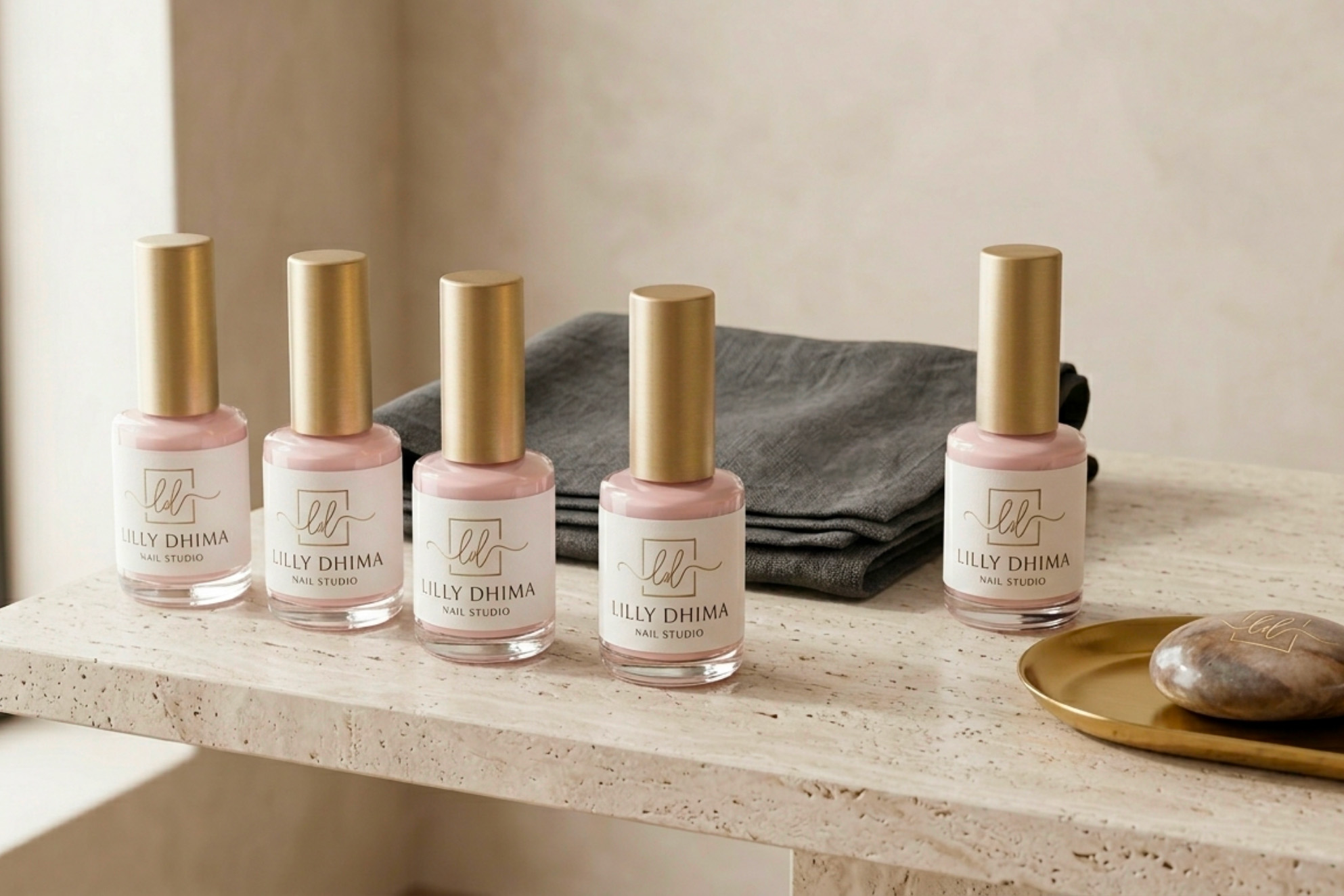 Lilly Dhima | Logo Per Nail Studio | Sias Studio