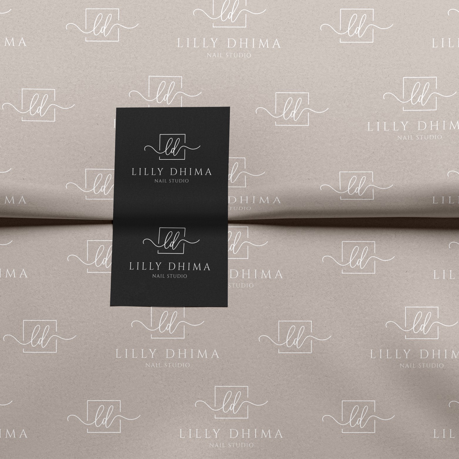 Lilly Dhima | Logo Per Nail Studio | Sias Studio